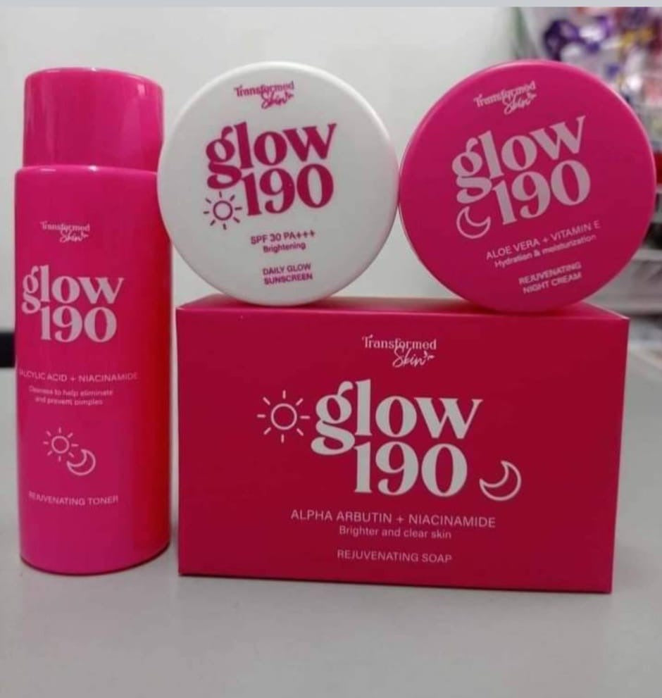 Transformed Skin Glow 190 Rejuvenating Set Facial Skincare Kit for Skin Repair and Moisturizers - Debsline.co  - Skin Care 