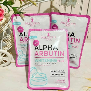Precious Skin ALPHA ARBUTIN Whitening Plus Powder or Serum