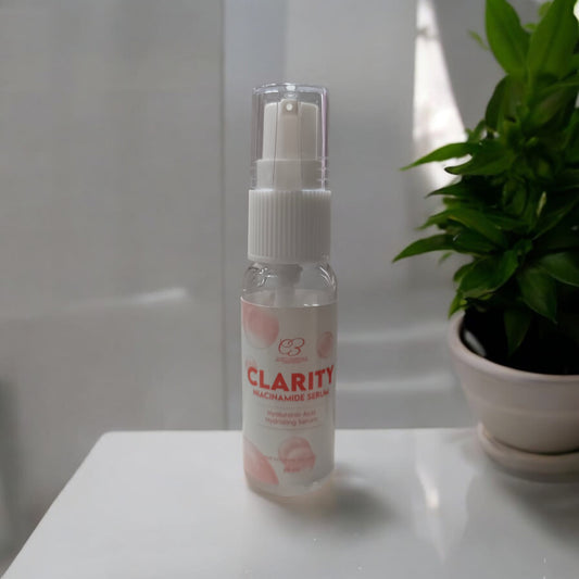 Clarity Essentials Niacinamide Serum with Hyaluronic Acid Hydrating Serum 20ml debsline.co