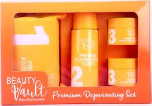 Beauty Vault Glass Skin Essentials Skincare Set Rejuvenating debsline.co