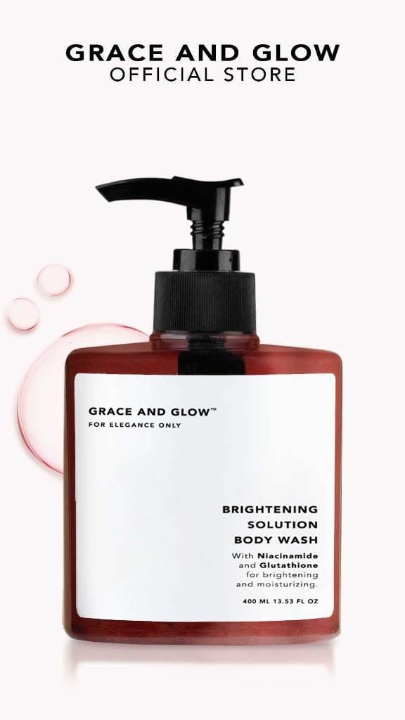 Grace and Glow For Elegance Only Body Wash 400ml Hydrating Moisturizing Scent Brightening Solution debsline.co