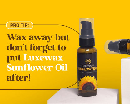 LW Premium Sunflower Oil for Hair Body and Intimate Area 50ml debsline.co