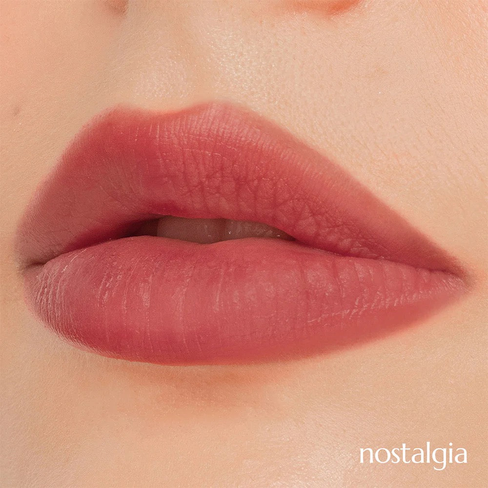 Happy Skin Lip Mallow Plush Matte Lip Tint 4.5ml Skin-Caring Makeup with Hyaluronic Acid Essence Complex SPF 15 Lipstick Cosmetic nostalgia debsline.co