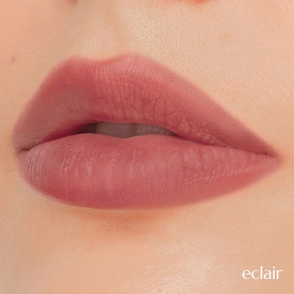 Happy Skin Lip Mallow Plush Matte Lip Tint 4.5ml Skin-Caring Makeup with Hyaluronic Acid Essence Complex SPF 15 Lipstick Cosmetic eclair debsline.co