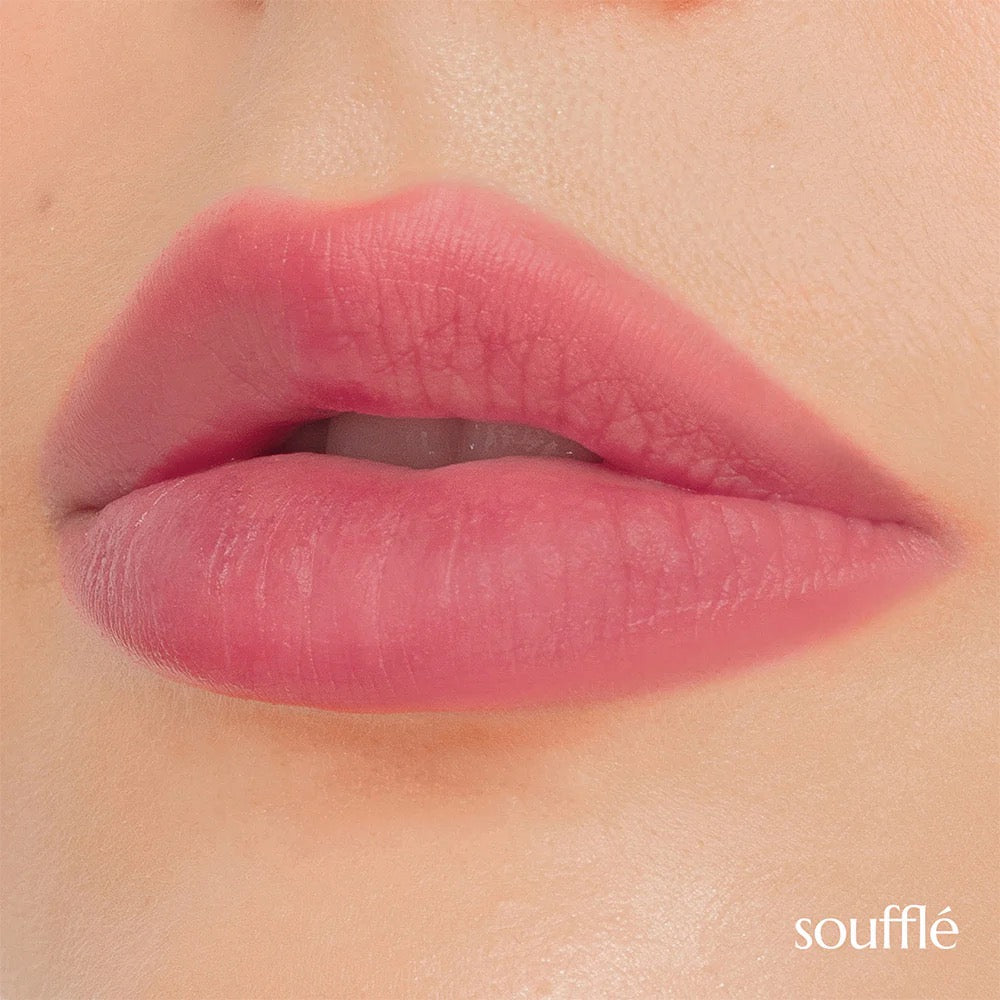 Happy Skin Lip Mallow Plush Matte Lip Tint 4.5ml Skin-Caring Makeup with Hyaluronic Acid Essence Complex SPF 15 Lipstick Cosmetic souffle debsline.co