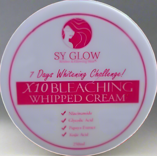 SY Glow Bleaching Whipped Cream £18 250g - Debsline.co  -  