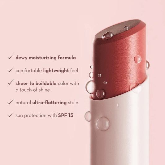 Happy Skin Lip Slip Weightless Balmy Tint 3.5g SPF15 Skin-caring Makeup Lip Care Lipstick debsline.co