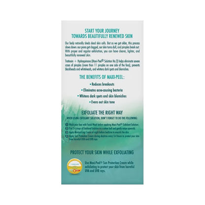Maxi-Peel Exfoliant Solution from Zero to Number 3 60ml - Debsline.co
