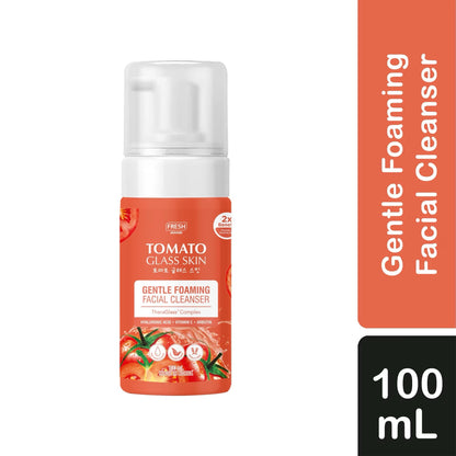 Fresh Skinlab Tomato Glass Skin Brightening Foam Cleanser 100ml debsline.co