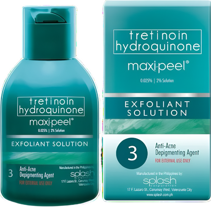 Maxi-Peel Exfoliant Solution from Zero to Number 3 60ml - Debsline.co