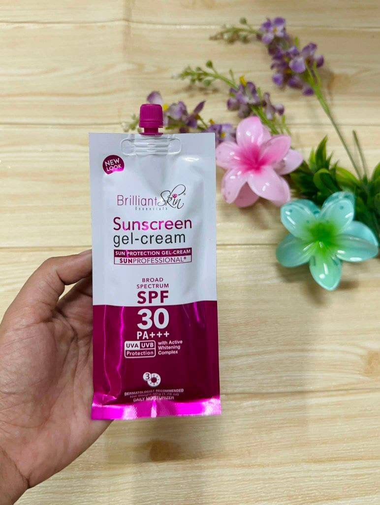 BRILLIANT SKIN ESSENTIALS Sunscreen with 3 Variants Gel-cream Spf30 debsline.co