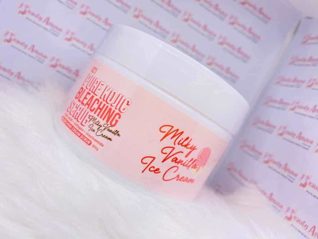 G21 Pure Kojic Bleaching Scrub Milky Citrus 300g Body Care Cleansing Skin Repair body 300ml debsline.co