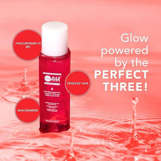 Brilliant Skin AHA Serum 30ml Each or Face and Body Gentle Essentials Water 100ml