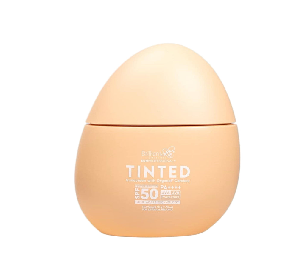 BRILLIANT SKIN ESSENTIALS Sunscreen with 3 Variants Tinted SPF50 with orgasol caresse debsline.co