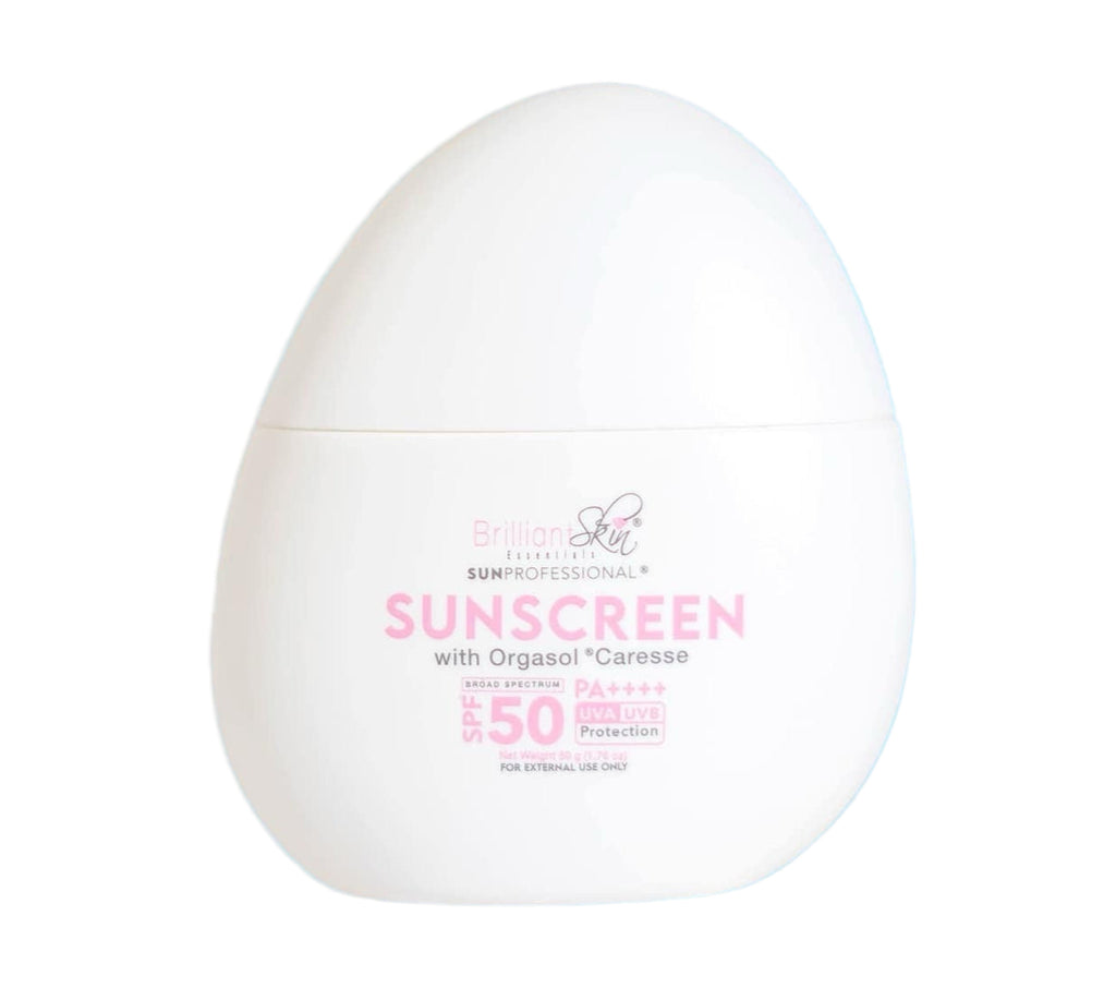 BRILLIANT SKIN ESSENTIALS Sunscreen with 3 Variants white SPF50 with orgasol caresse debsline.co