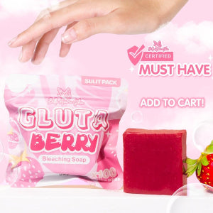 Bella Amore Skin Gluta Berry Bleaching Soap 50g Whitening Soap Body Care - Debsline.co  -  