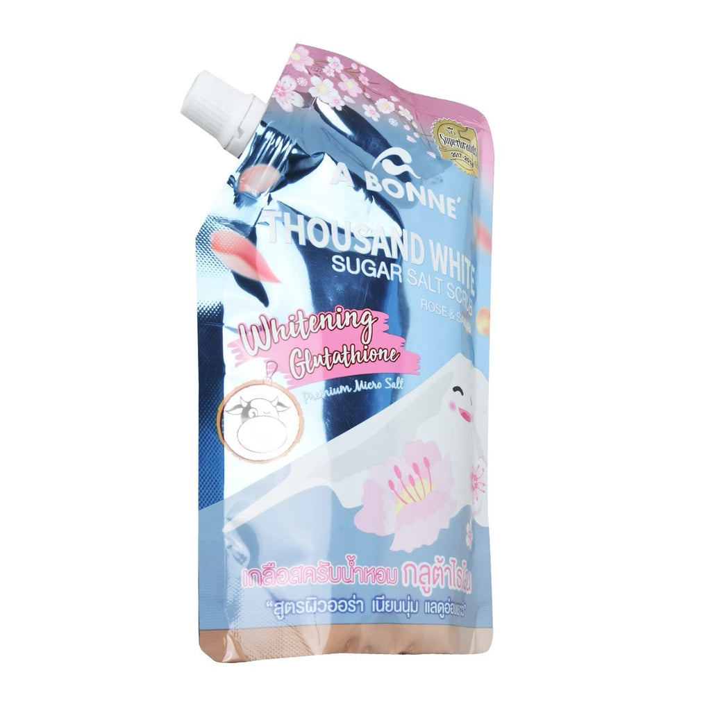 A Bonne Spa Milk Salt Powder Shower Salt Body Scrub