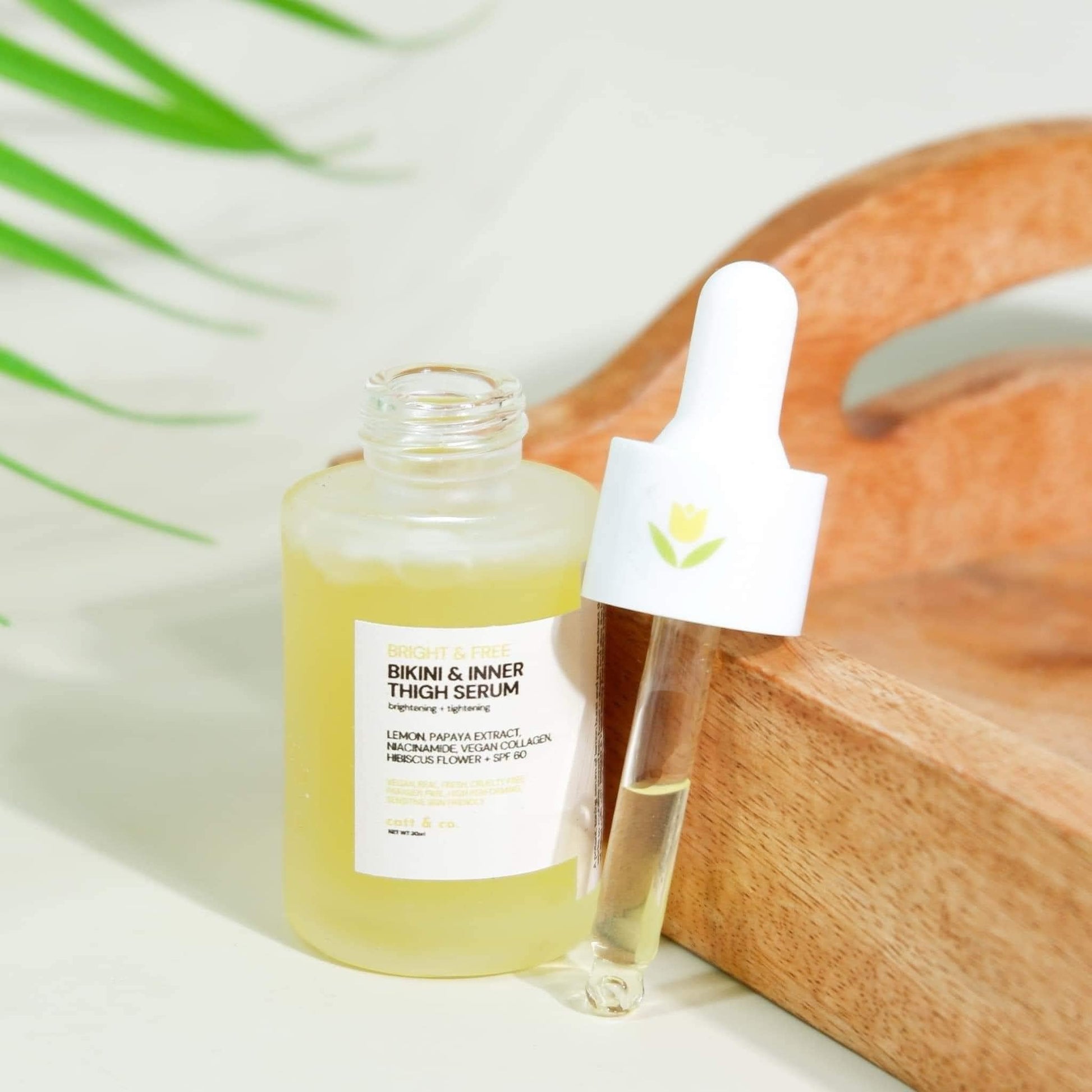 Catt & Co Body Serum - Brightening and Smoothing SPF 60 - 30ml For bikini & inner Thighs debsline.co