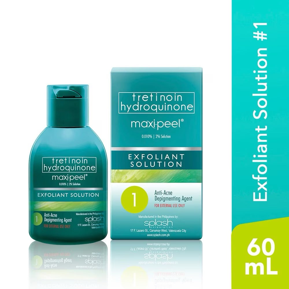 Maxi Peel Exfoliant Solution from Zero to Number 3 60ml Debsline