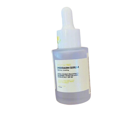 Catt & Co Body Serum - Brightening and Smoothing SPF 60 - 30ml for underarm debsline.co
