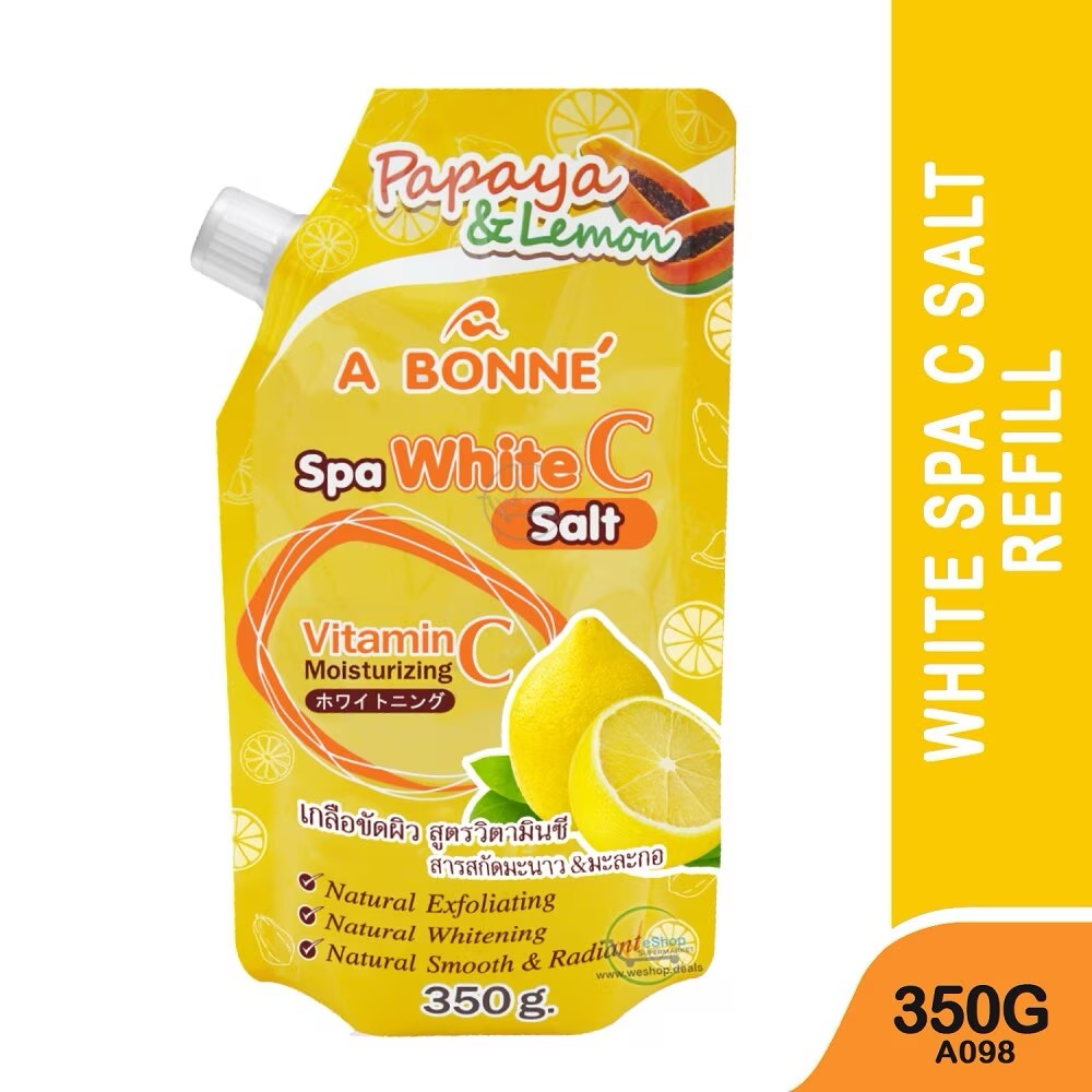 A Bonne Spa Milk Salt Powder Shower Salt Body Scrub