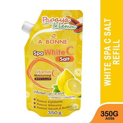 A Bonne Spa Milk Salt Powder Shower Salt Body Scrub