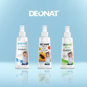 Deonat Natural Mineral Deodorant Spray, antibakteriell, ohne Parabene, je 7 £