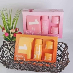 Beauty Vault Glass Skin Essentials Skincare Set maintenance rejuvenating set debsline.co