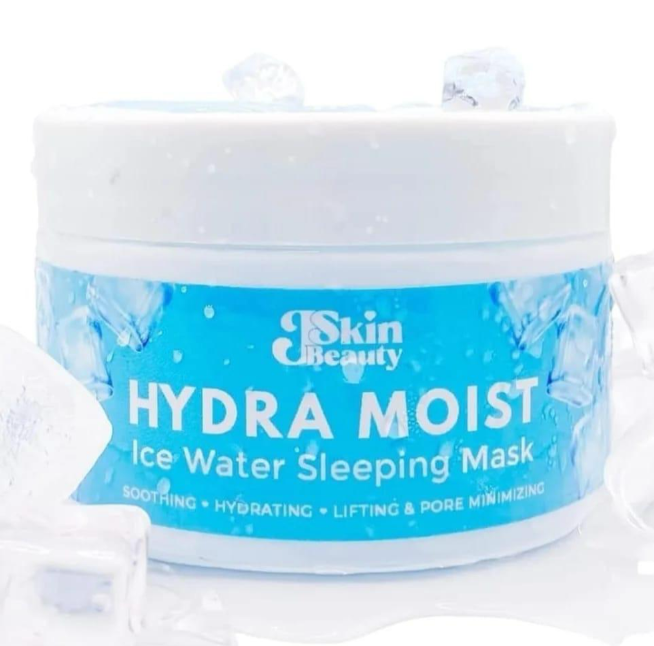 JSkin Beauty Hydra Moist Ice Water Sleeping Mask 300g Hydrating Soothing - Debsline.co  - Skin Care 