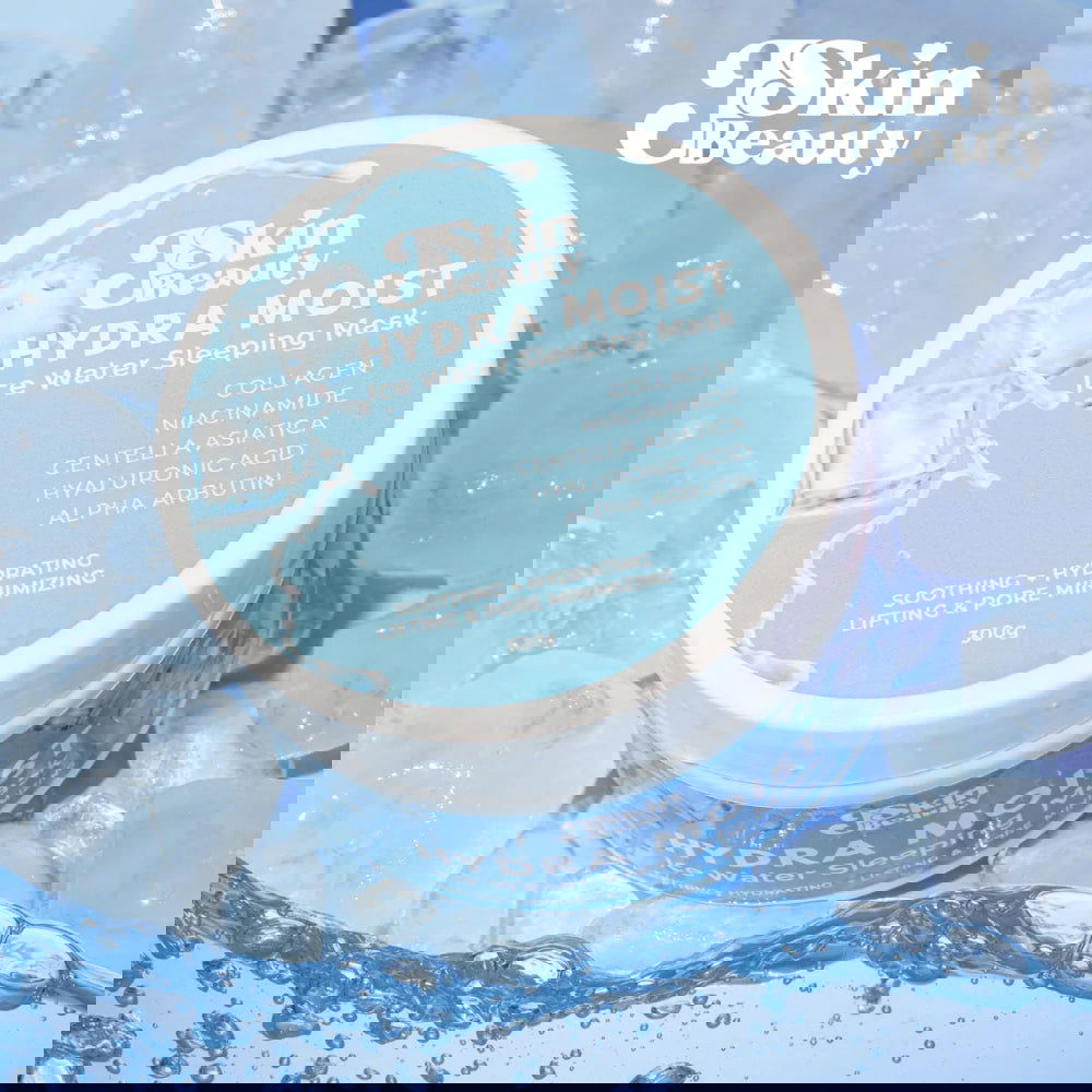 JSkin Beauty Hydra Moist Ice Water Sleeping Mask 300g Hydrating Soothing - Debsline.co  -  