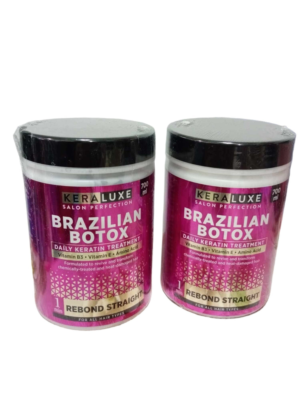 Kera Luxe Brazilian Botox Daily Keratin Treatment 700ml for Haircare Comfort Conditioner Pack Repair - Debsline.co  -  
