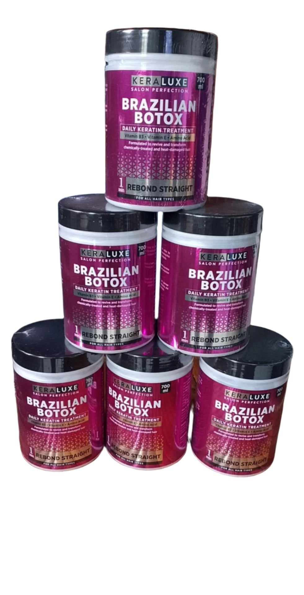 Kera Luxe Brazilian Botox Daily Keratin Treatment 700ml for Haircare Comfort Conditioner Pack Repair - Debsline.co  -  