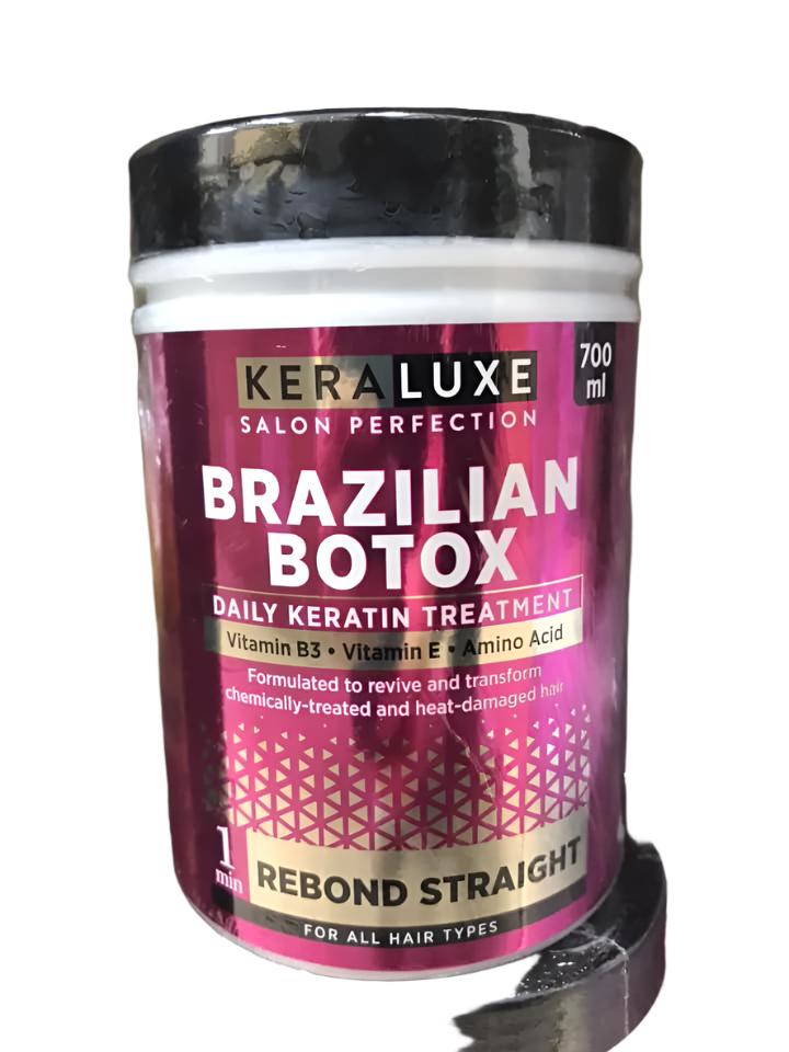 Kera Luxe Brazilian Botox Daily Keratin Treatment 700ml for Haircare Comfort Conditioner Pack Repair - Debsline.co  -  