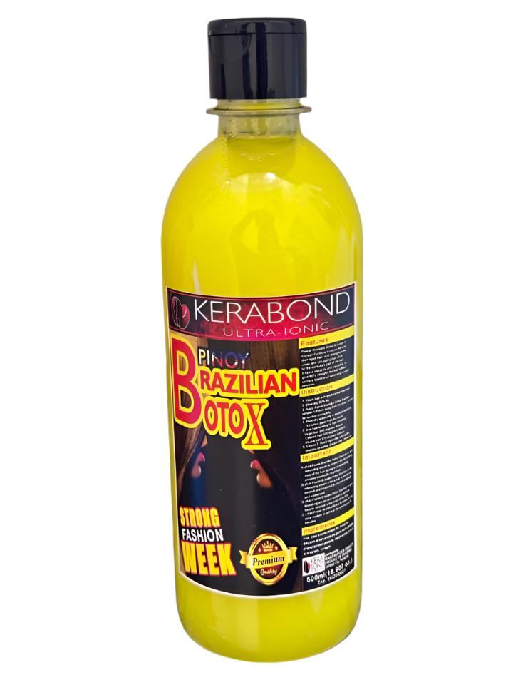 Kerabond Ultro-Ionic Pinoy Brazilian Botox or Straight Deal 1 minute Level Fixative 500ml Treatment Conditioner Haircare - Debsline.co  -  