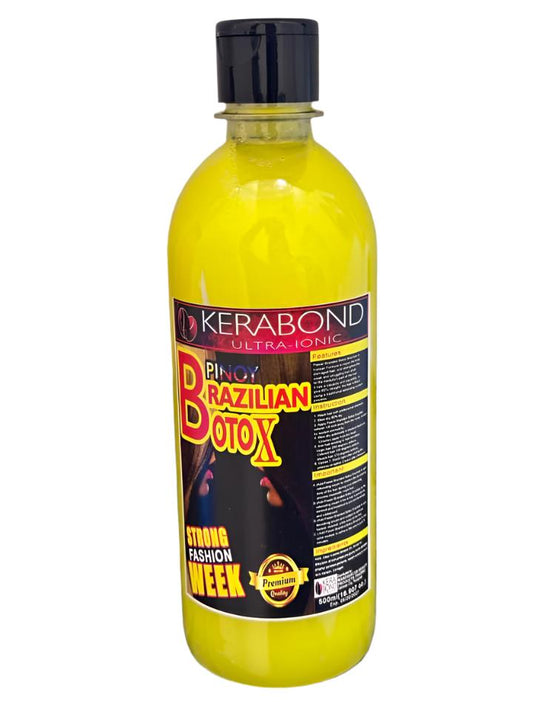 Kerabond Ultro-Ionic Pinoy Brazilian Botox or Straight Deal 1 minute Level Fixative 500ml Treatment Conditioner Haircare - Debsline.co  -  