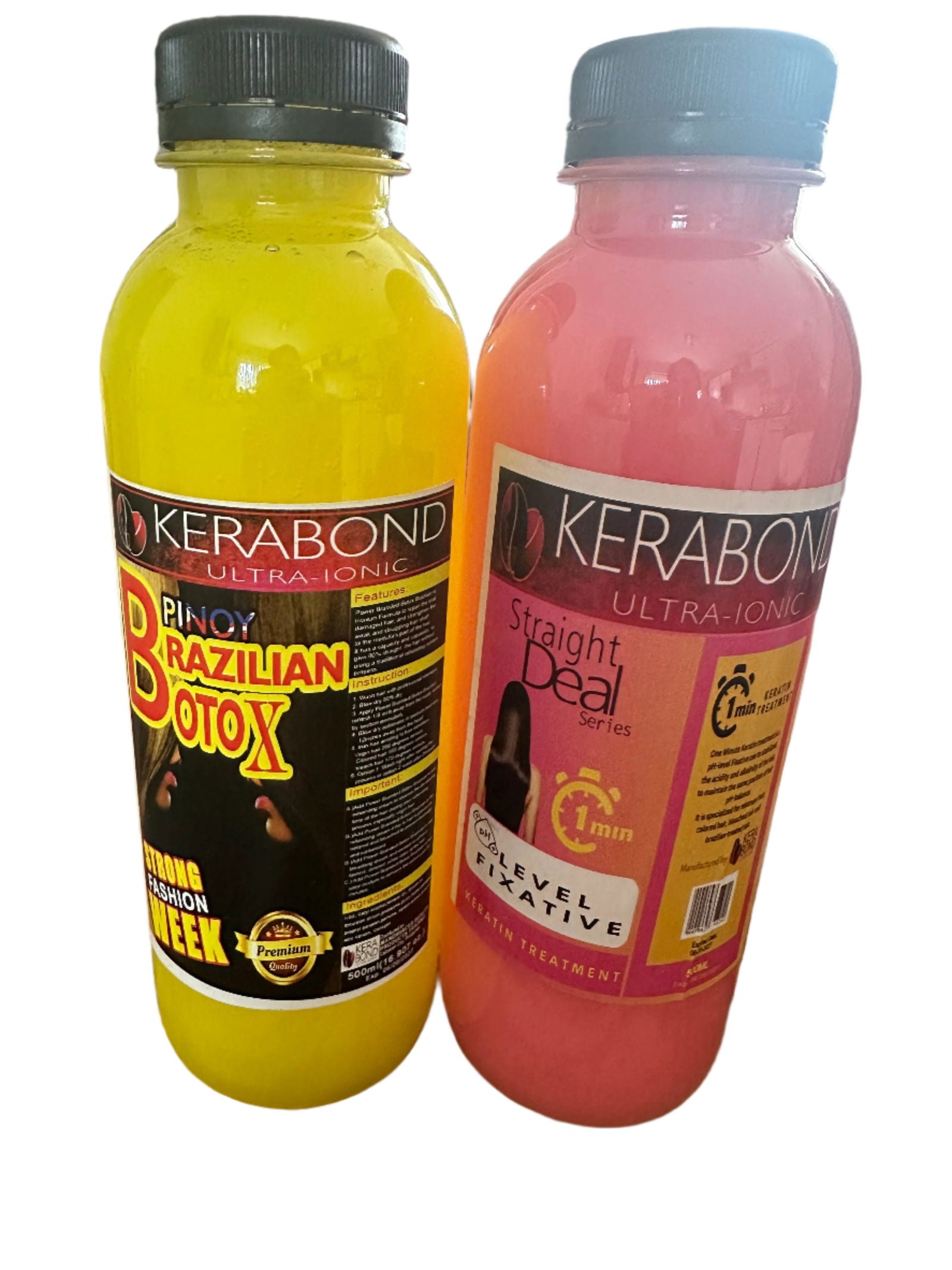 Kerabond Ultro-Ionic Pinoy Brazilian Botox or Straight Deal 1 minute Level Fixative 500ml Treatment Conditioner Haircare - Debsline.co  -  