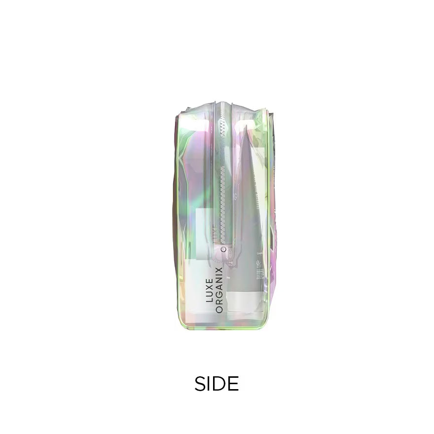 Luxe Organix Brightening Repair Skincare Set product packaging and key ingredients — Niacinamide, Licorice Root Extract and Snail Filtrate
