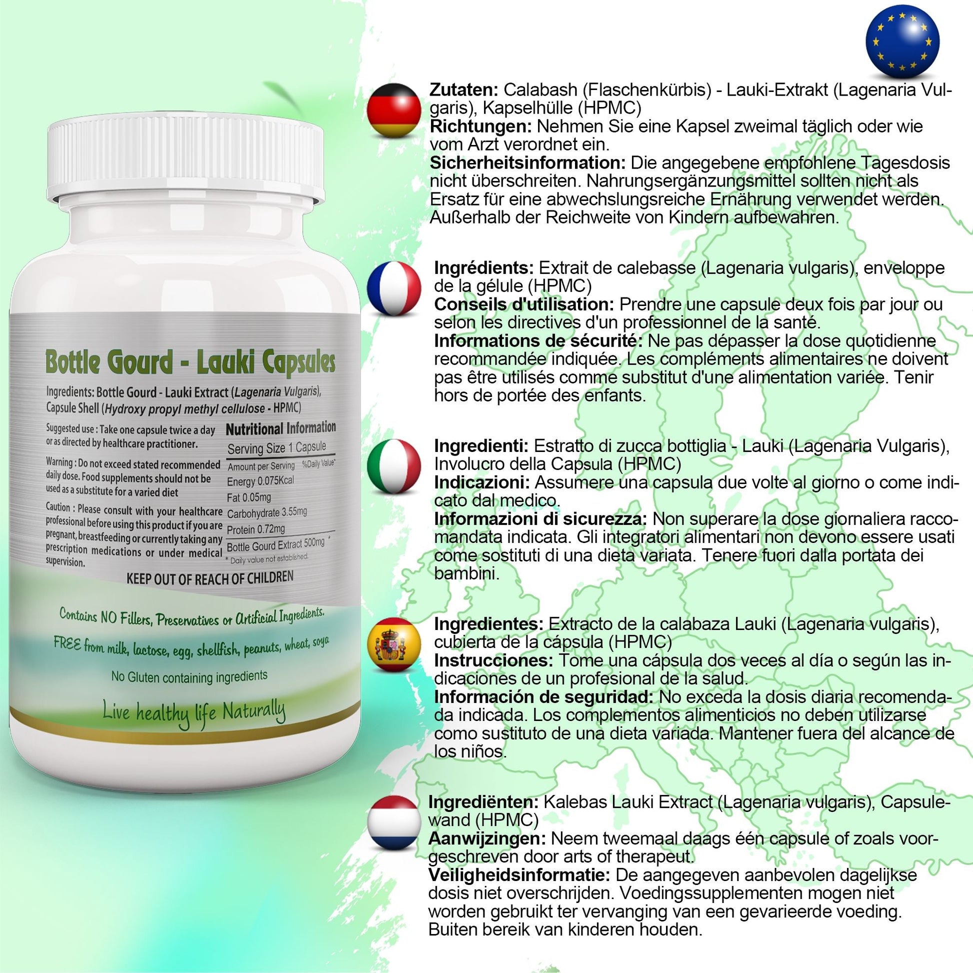 Lauki Calabase Bottle Gourd Capsule-1