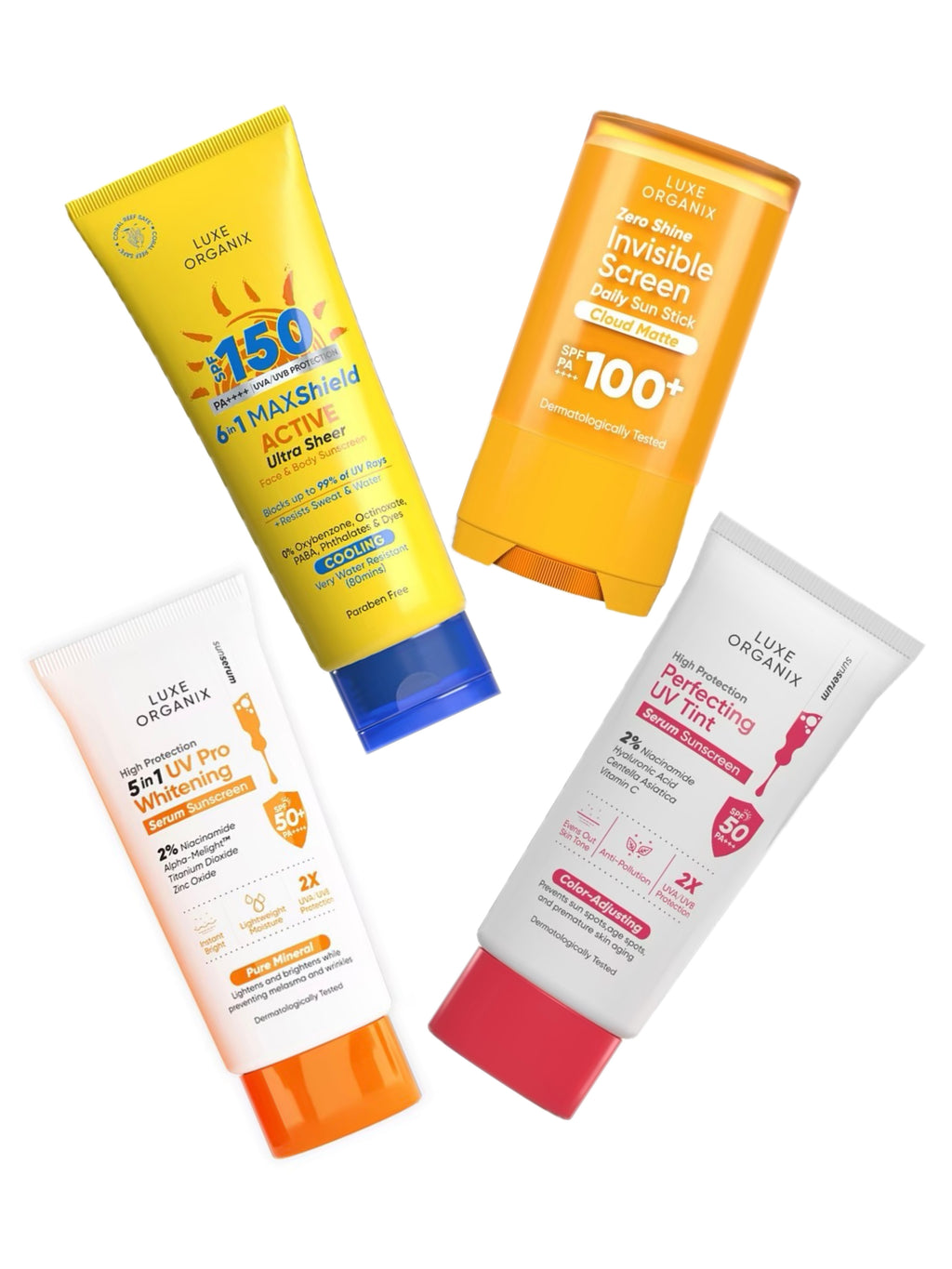 LUXE ORGANIX High Sun Protection Sunscreen SPF50+PA++++ SPF100+PA++++ SPF100+PA++++-Debsline.co