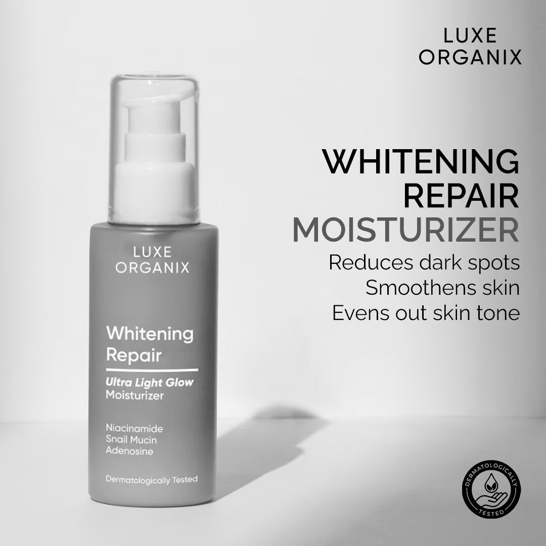 Luxe Organix Whitening Repair Ultra Light Glow Moisturizer 80ml-Debsline.co
