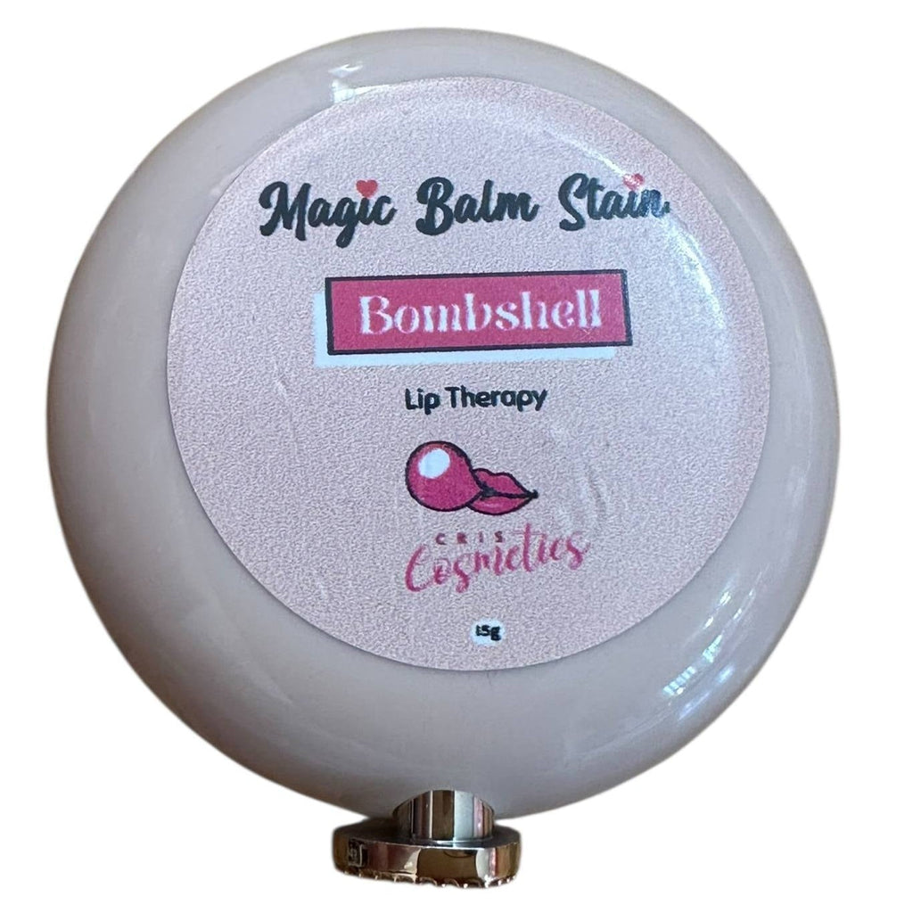 Cris Cosmetics Magic Balm Stain Lip Theraphy- Bombshell lip brightening Debsline.co