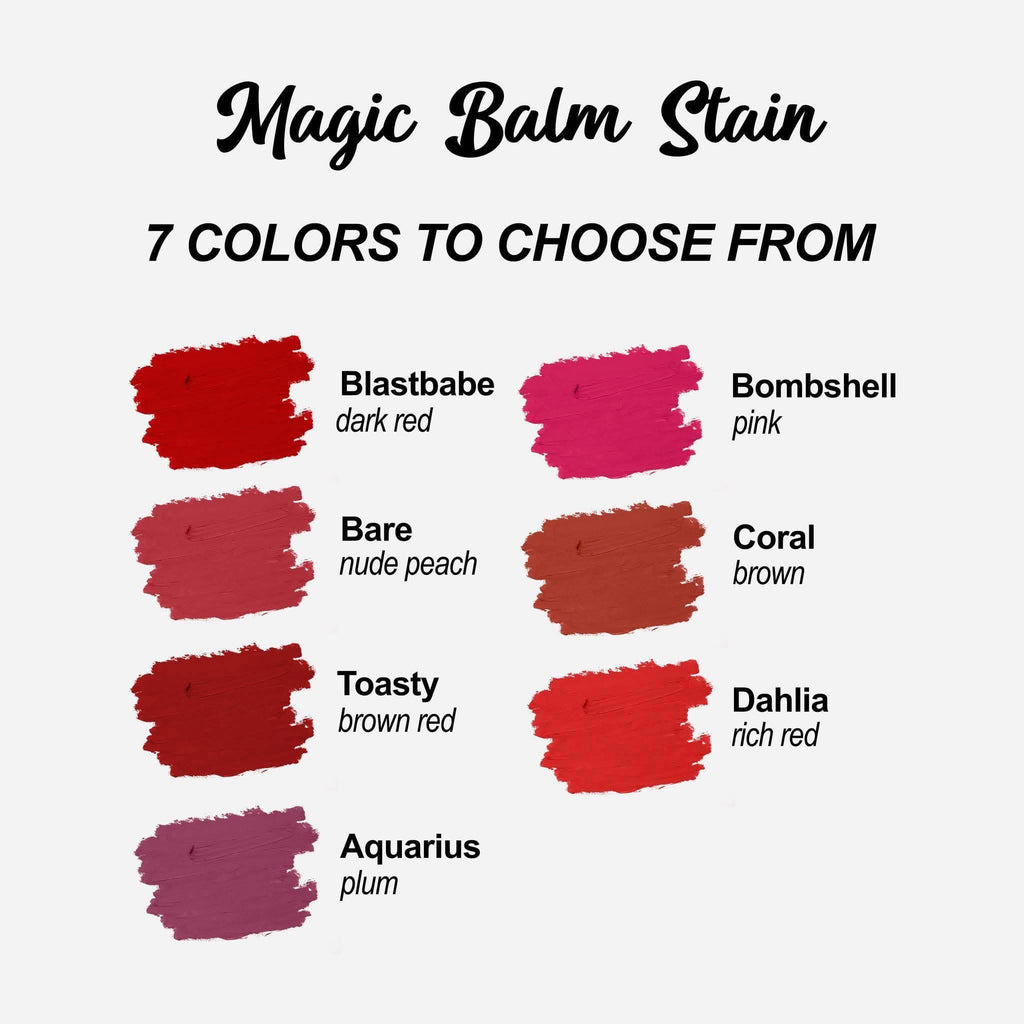 Cris Cosmetics Magic Balm Stain Lip Theraphy-lip brightening shades samples image Debsline.co