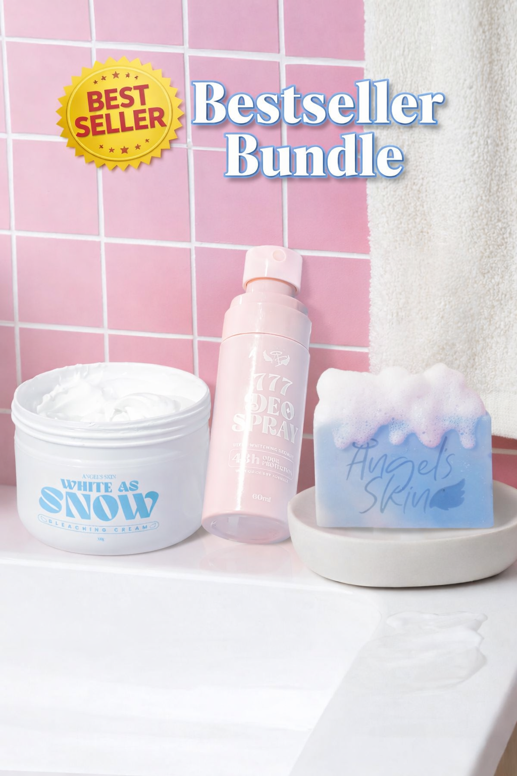 Angel Skin Complete Radiance Bundle - Full Body Care Set