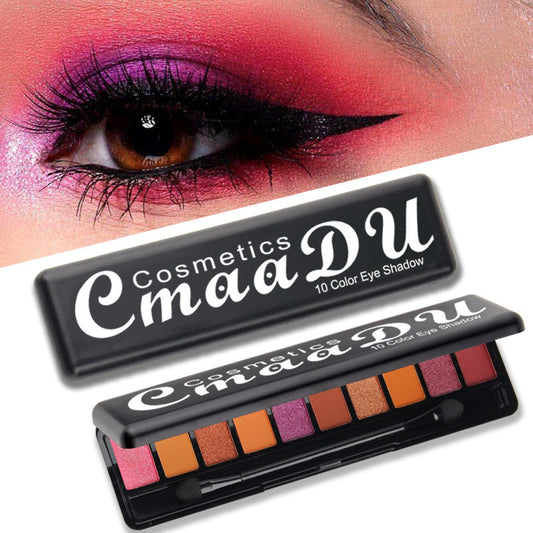 Matte Pearlescent Eyeshadow Palette-1