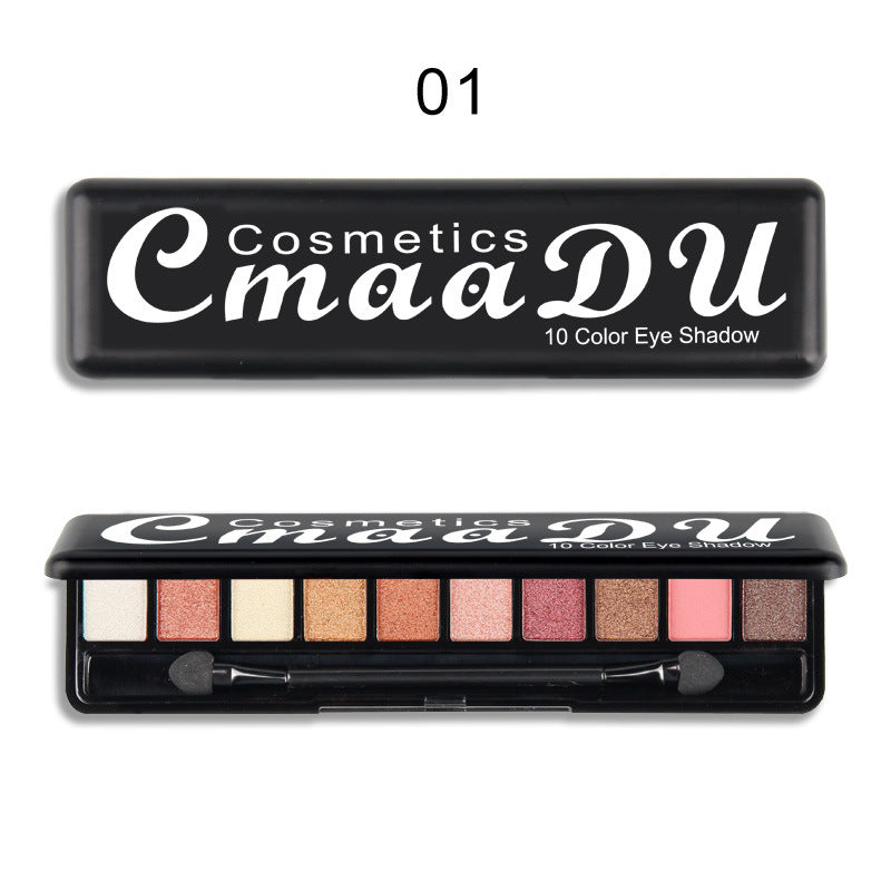 Matte Pearlescent Eyeshadow Palette-5