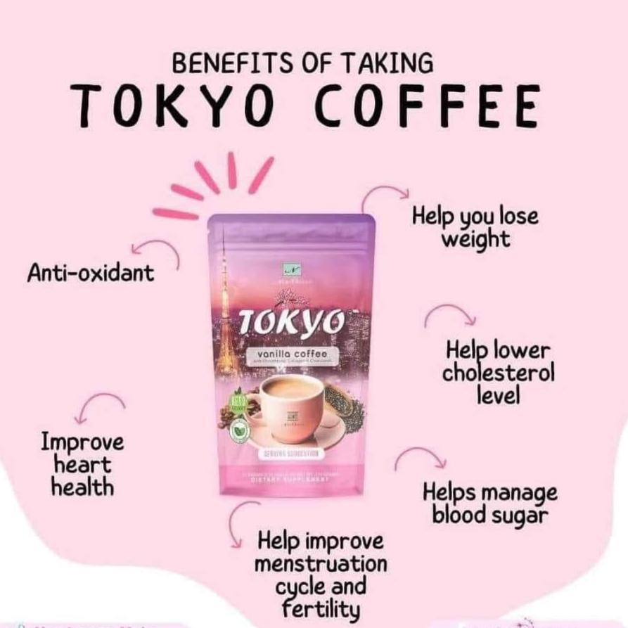 Namiroseus TOKYO Vanilla Coffee 21g x 10 Sachets - Debsline.co  -  