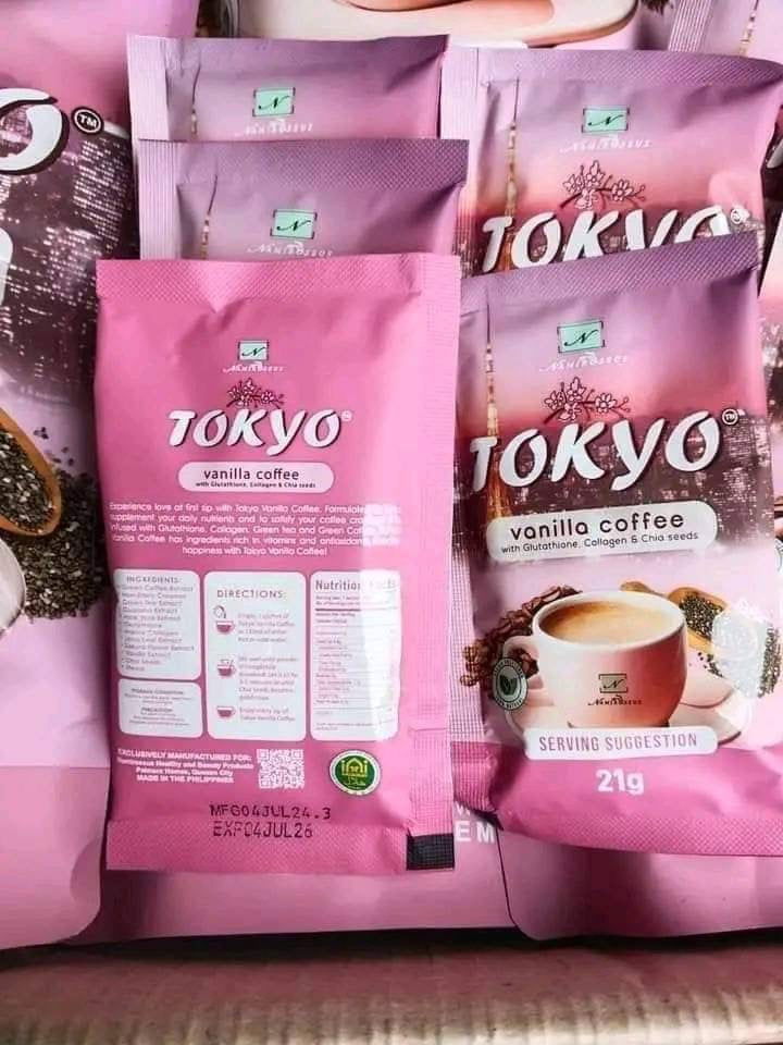 Namiroseus TOKYO Vanilla Coffee 21g x 10 Sachets - Debsline.co  -  