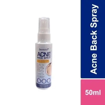 DERMAID Acne Back Spray 50ml Gentle for Sensitive Skin with Salicylic Acid