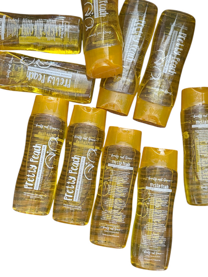 Pretty Peach Feminine Wash 150ml with Sunflower Oil with Cooling Effects Brightening Hydrating Organic
