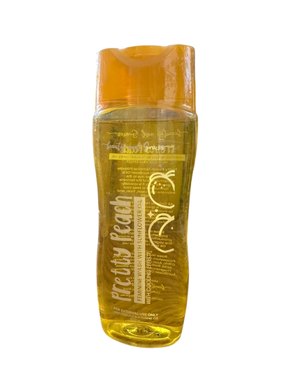 Pretty Peach Feminine Wash 150ml with Sunflower Oil with Cooling Effects Brightening Hydrating Organic